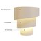 2 Pack LED Wall Light Modern Up Down Sconce Lighting Fixture Lamp Indoor/Outdoor